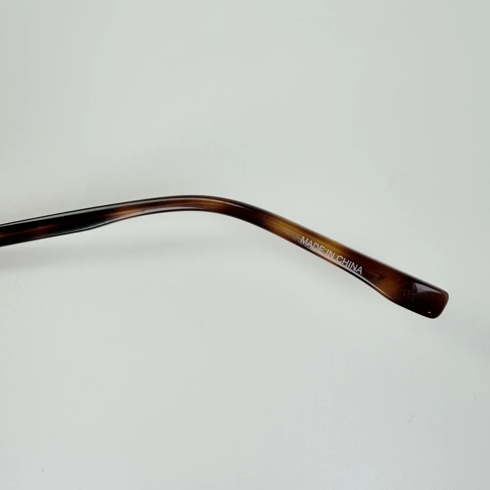 Lacoste L2302 714 Gold Aviator Eyeglass Frame 57-18-145 Tortoise Replacement